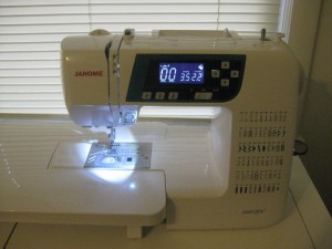 New Janome sewing machine
