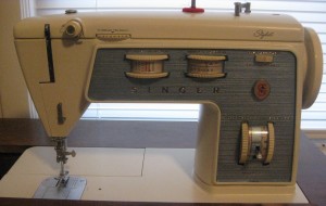 Old singer sewing machine